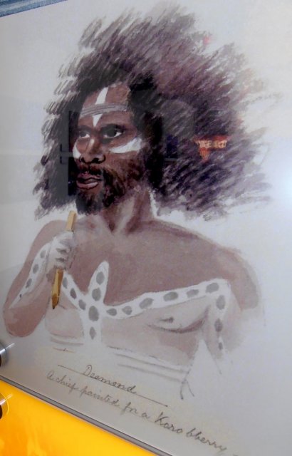 Chief Desmond c1830, Newcastle Museum